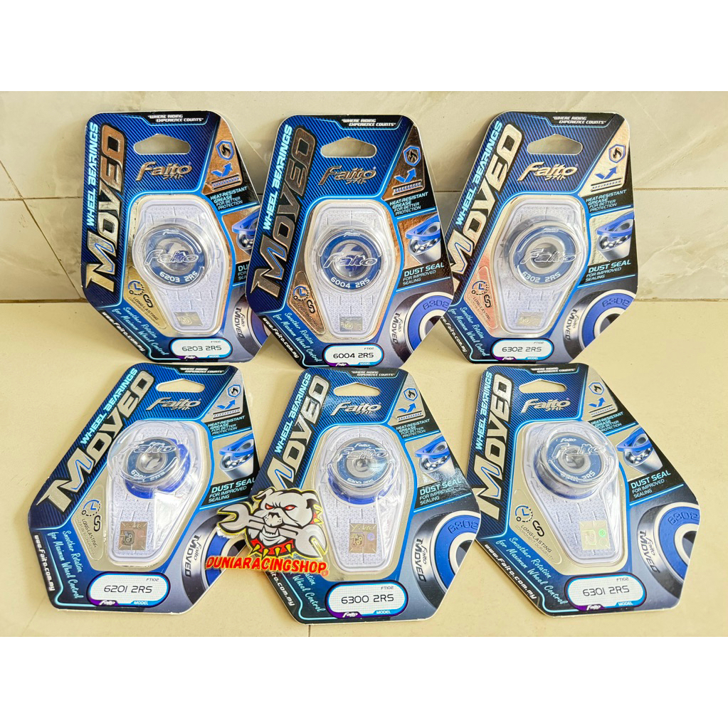 Faito MOVEO Bearing As Roda Bearing Gear Klaher klahar Roda 6201 6300 6301 6203 6302 6004