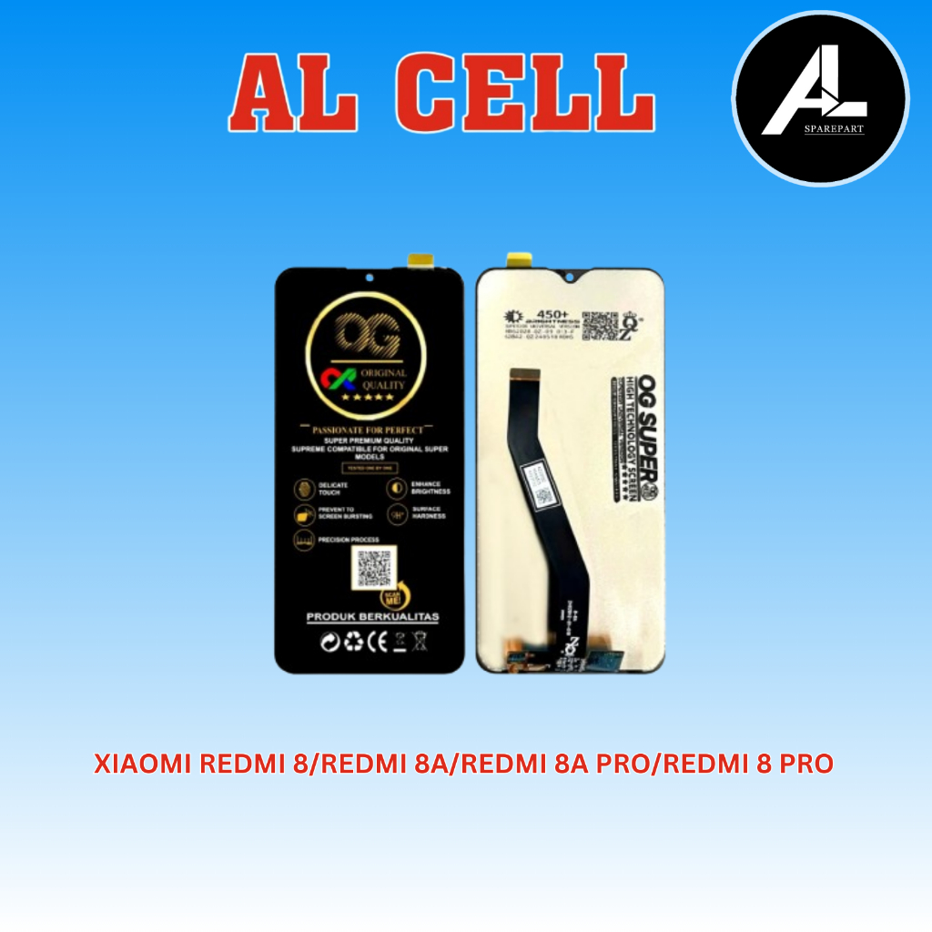 LCD TOUCHSCREEN XIAOMI REDMI 8/REDMI 8A/REDMI 8A PRO/REDMI 8 PRO OG SUPER