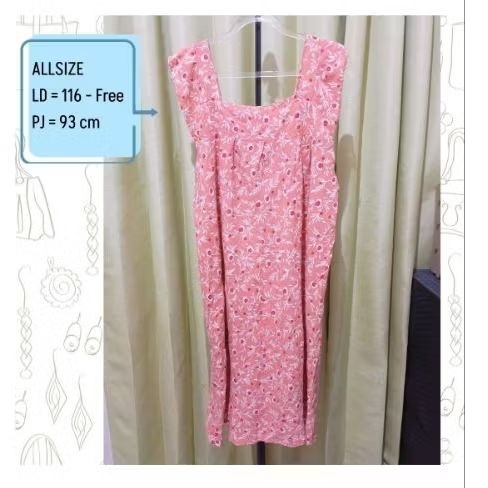 Daster Busui Wanita Preloved Baju Pakaian Atasan Tanktop Home Dress Pendek Rumahan Dapur Ibu Rumah T