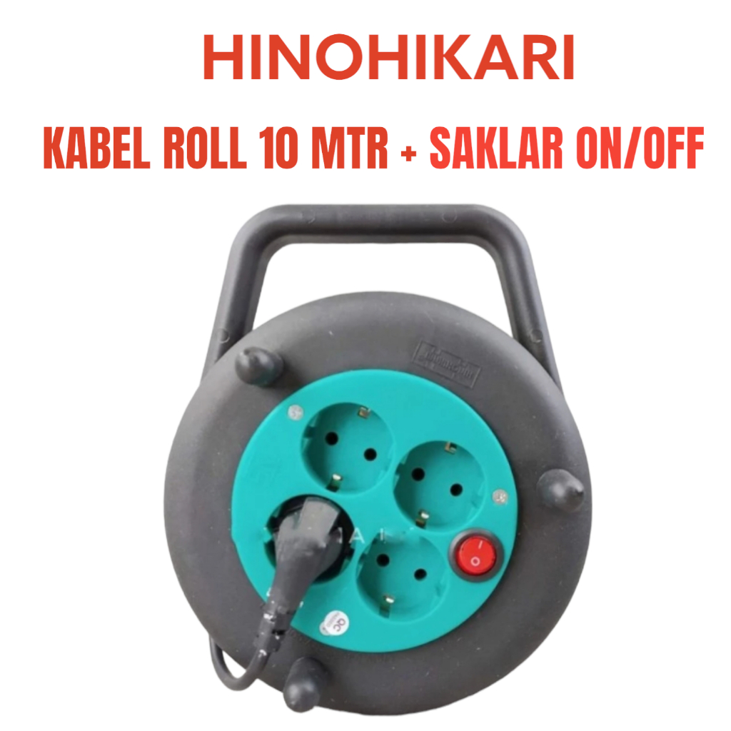 Kabel Roll 10 Meter / Kabel Box 10 M 10 Meter / Kabel Gulung 10M / Kabel Listrik Roll 10M