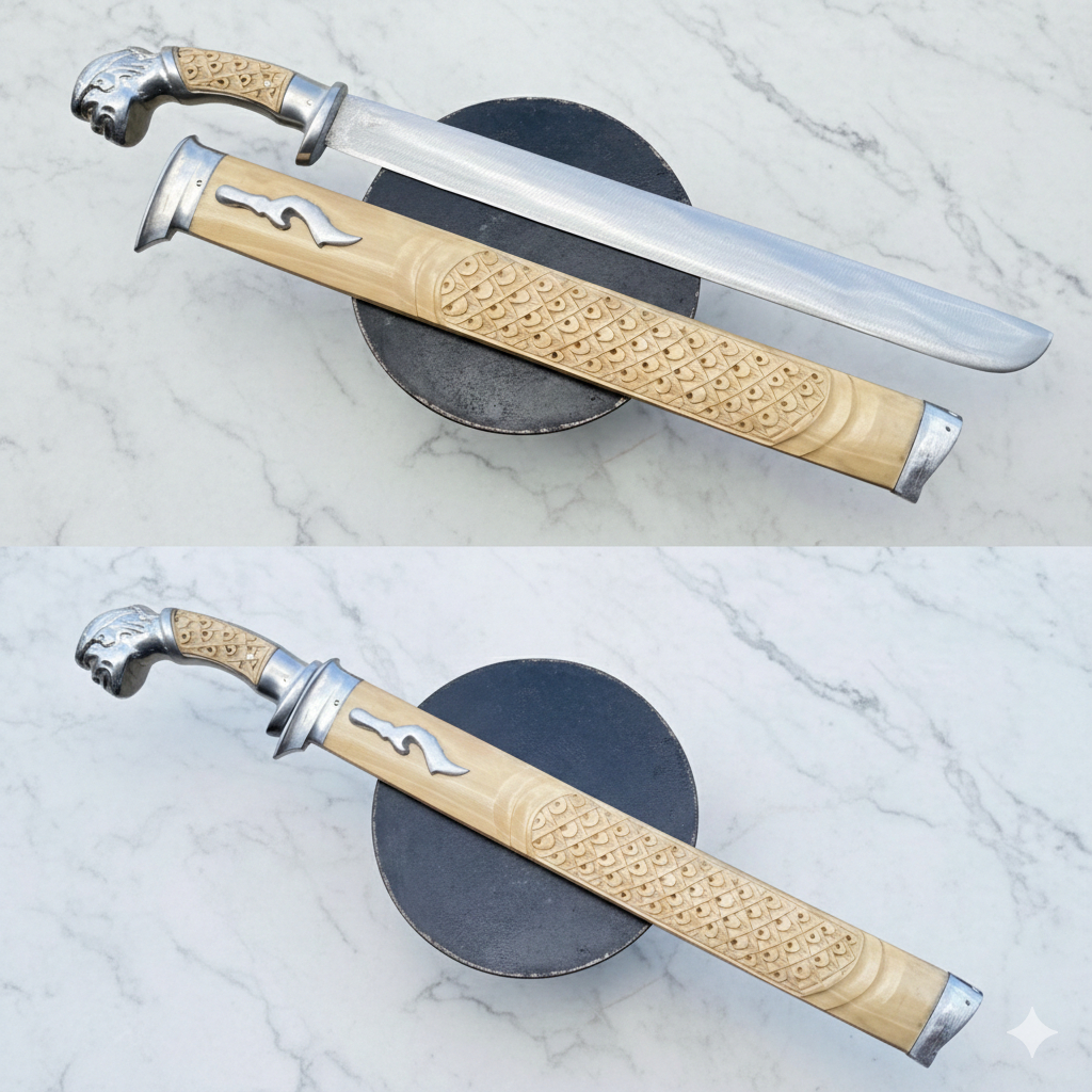 Bedog Kebun Si Cepot Sarung Si Loka | Perkakas Kebun Multifungsi Sembelih