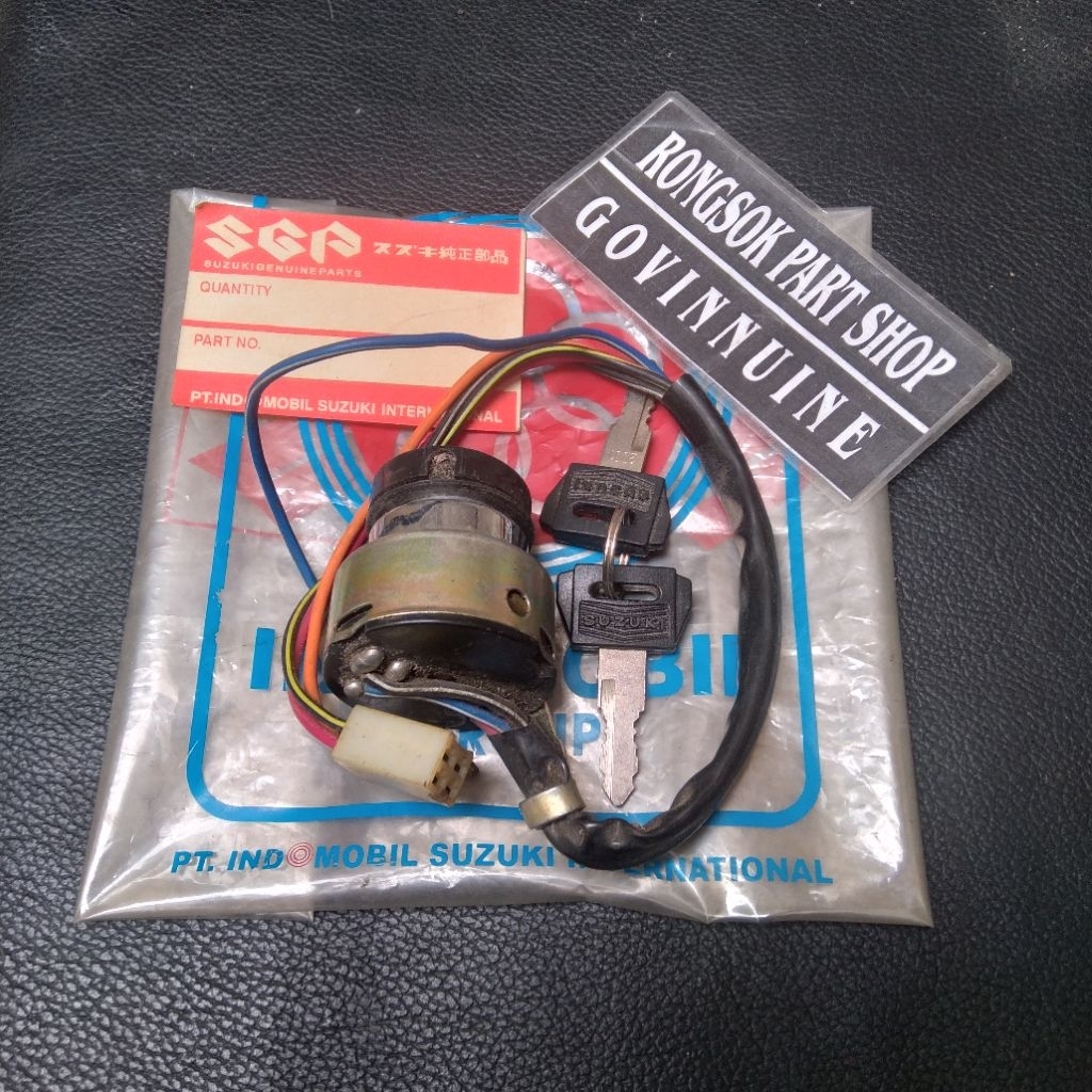 kunci kontak suzuki trs trz ts125 ts 125 ori asli japan