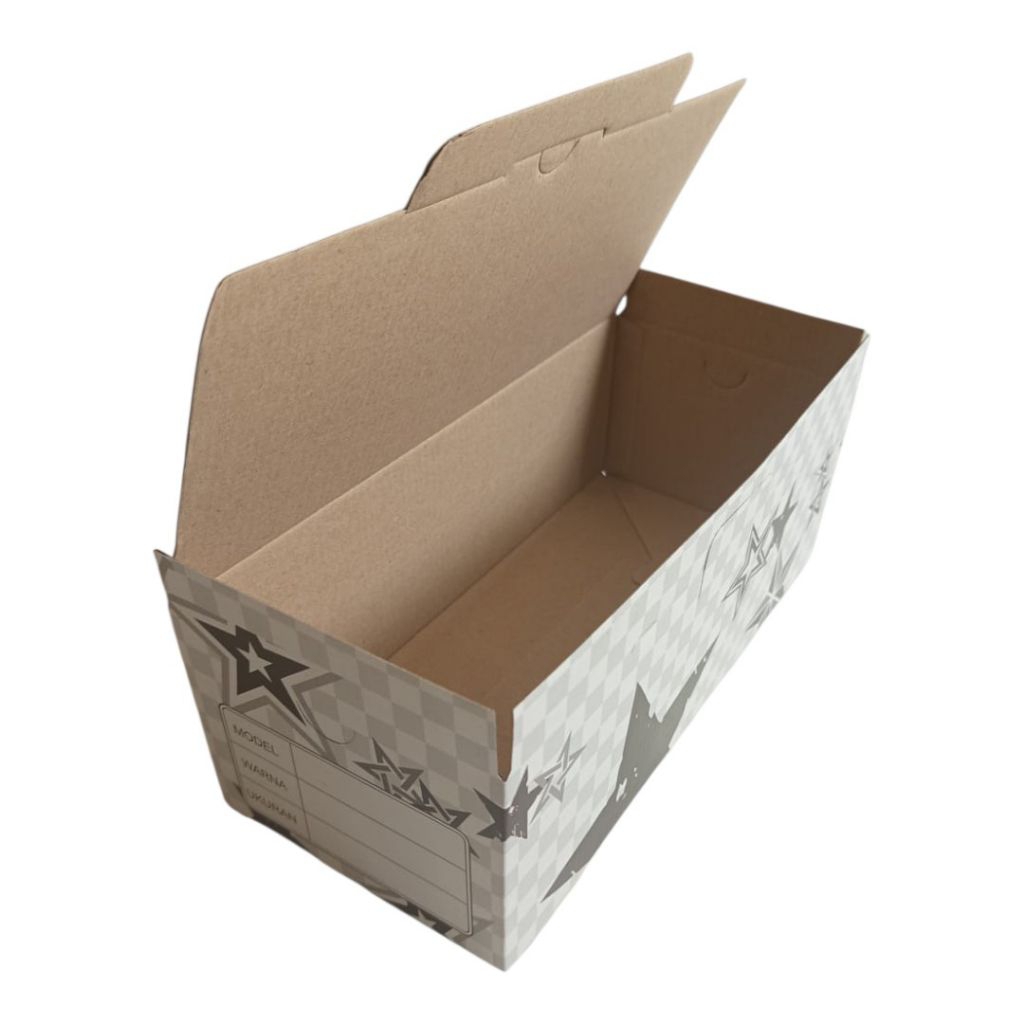 Kardus Dus/Kotak/Box Sandal Motif Bintang UK 36-40