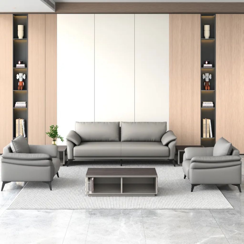 Sofa 311 model sofa retro-kursi minimalis terkini -bahan kulit premium