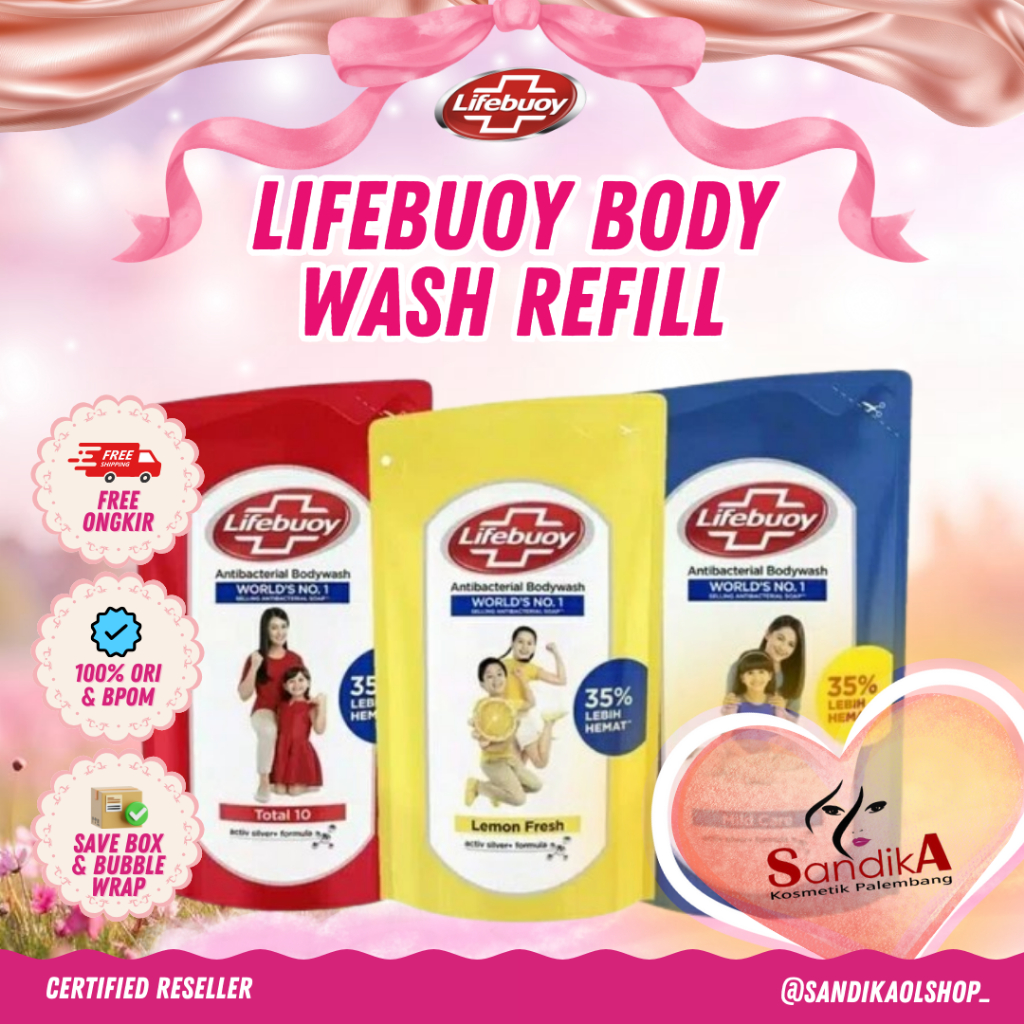 Lifebuoy Body Wash/sabun mandi 400 Ml