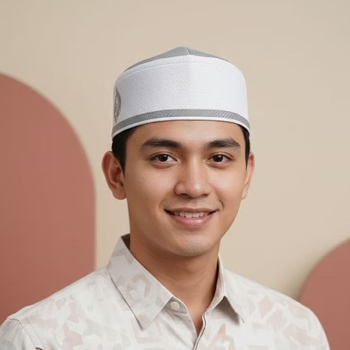 (COD) Peci Kopiah Putih Malaysia Lokal / Peci Kopiah Malaysia Kombinasi