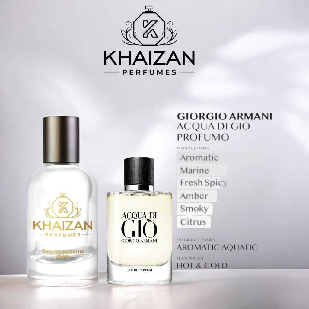 Inspired Parfum - The Ultimate Masculine Scent by Acqua di Gio Profumo Khaizan Perfumes 35