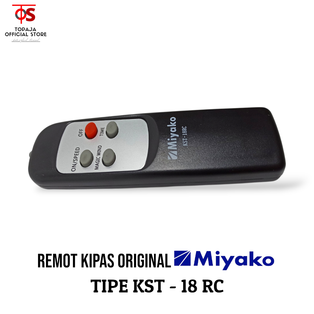 MIYAKO Remot Kipas Angin Miyako KST 18 RC - Remot Kipas Miyako Original KST-18 RC