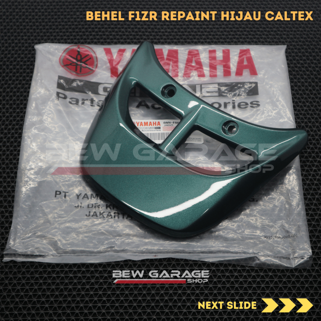 BEHEL BELAKANG F1ZR SS TWO REPAINT HIJAU CALTEX ORIGINAL YGP