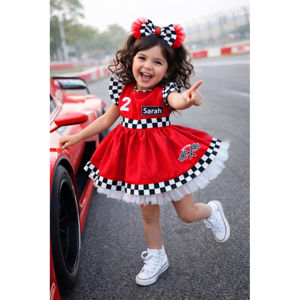 BajunikCostumes|Baju balap dress new series Dress balap anak bayi bajunik bajuanakunik