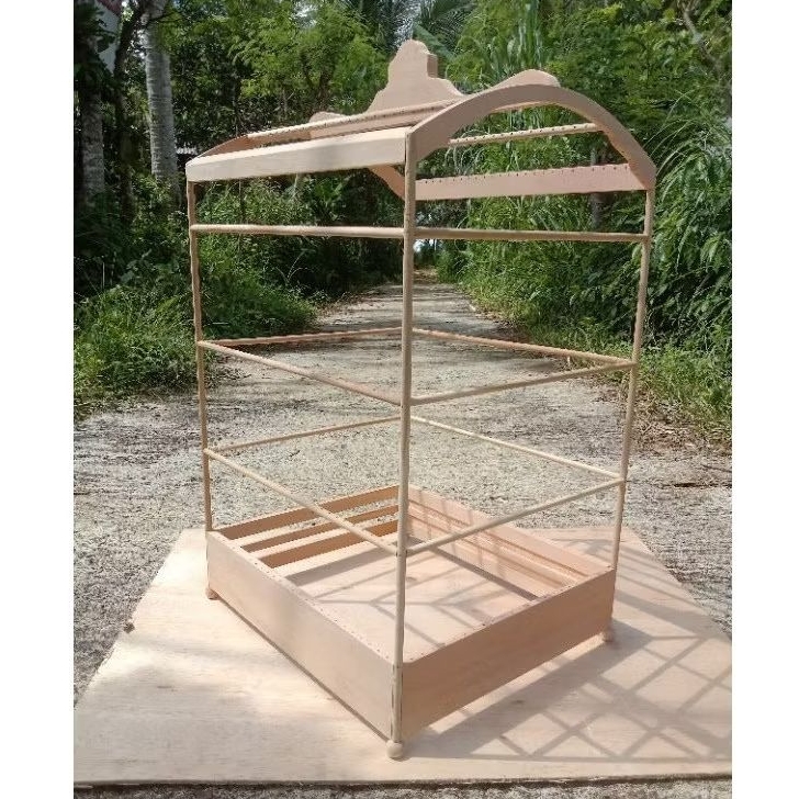 sangkar burung ambrukan replika model raja