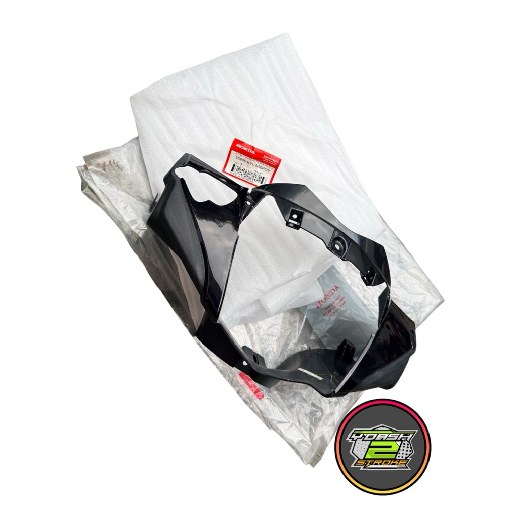 53205 KVL N00POV batok lampu depan supra x 125 batman ungu violet original baru ahm