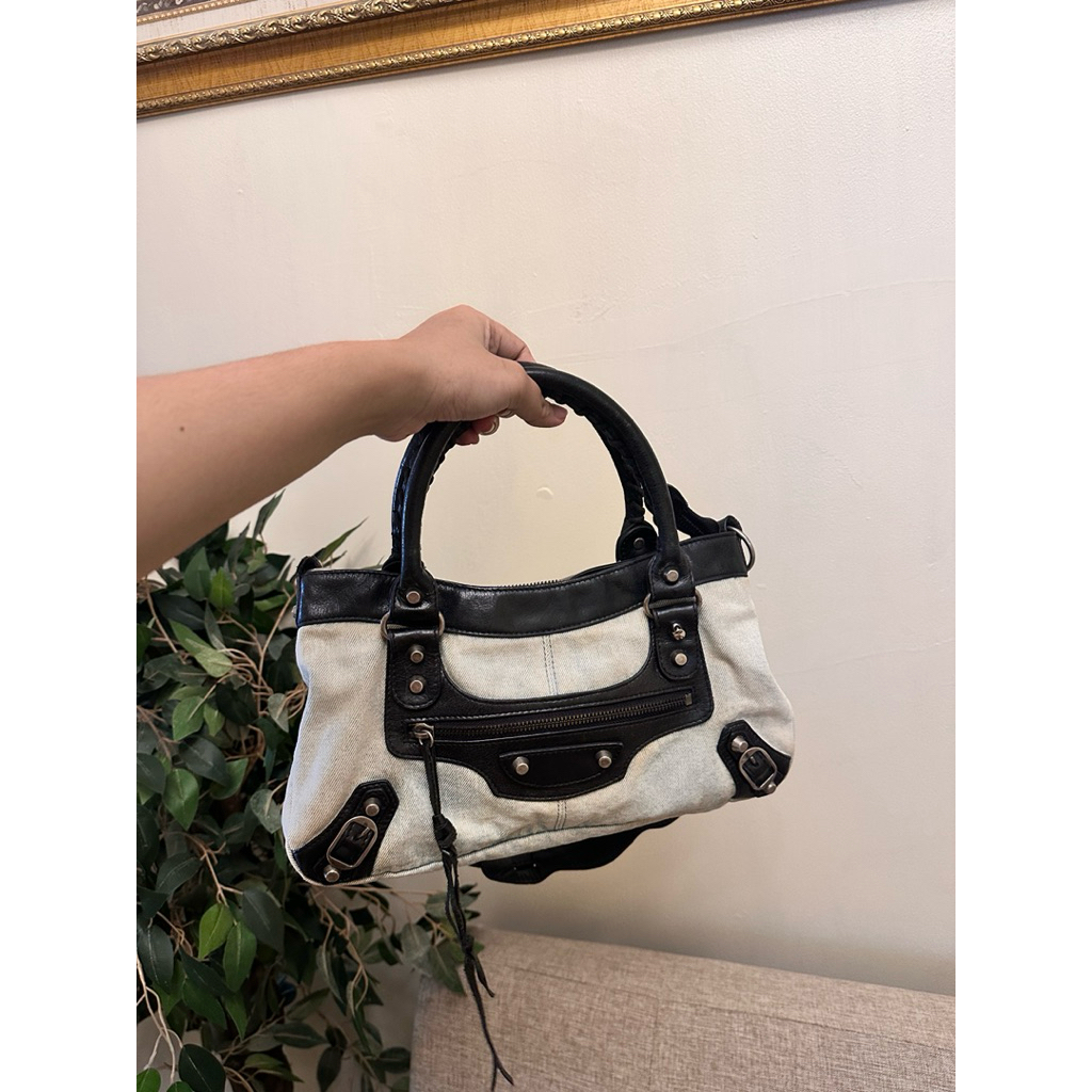 balenciaga denim vintage