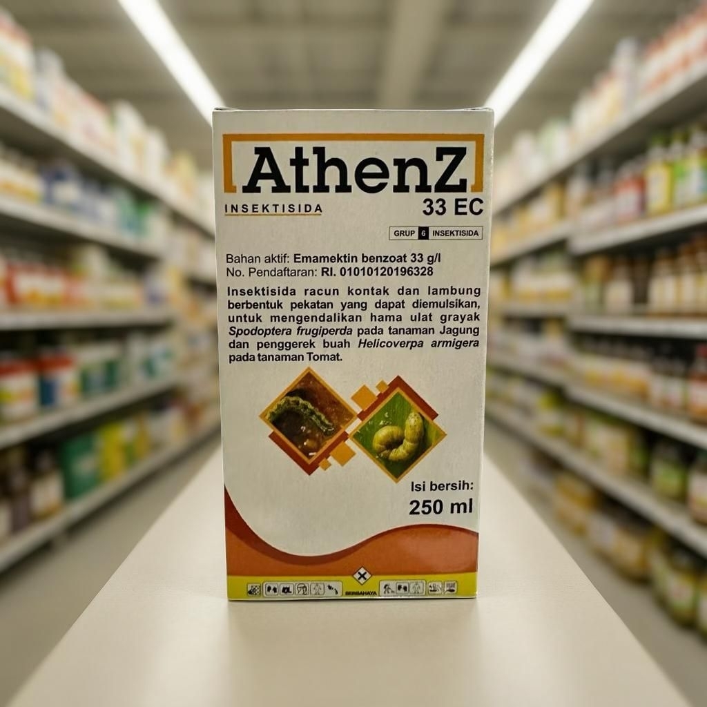 INSEKTISIDA ATHENZ 250ml - Hama Ulat Tanaman Jagung