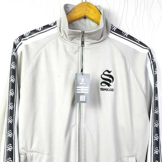 SF - Tracktop Sinners Suke co Original Brand // Jaket Casual Pria Wanita Saku Resleting Logo S full 