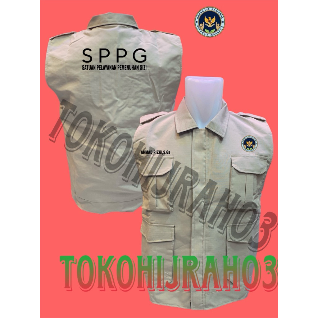 BORDIR - ROMPI SPPG ROMPI BGN ROMPI MBG BLAZER SPPG BLAZER MBG BLAZER BGN KEMEJA ROMPI BGN KEMEJA RO