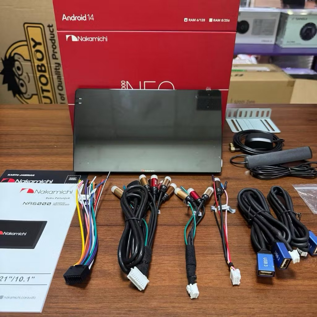 android nakamichi 9” 10” Ram 6/256