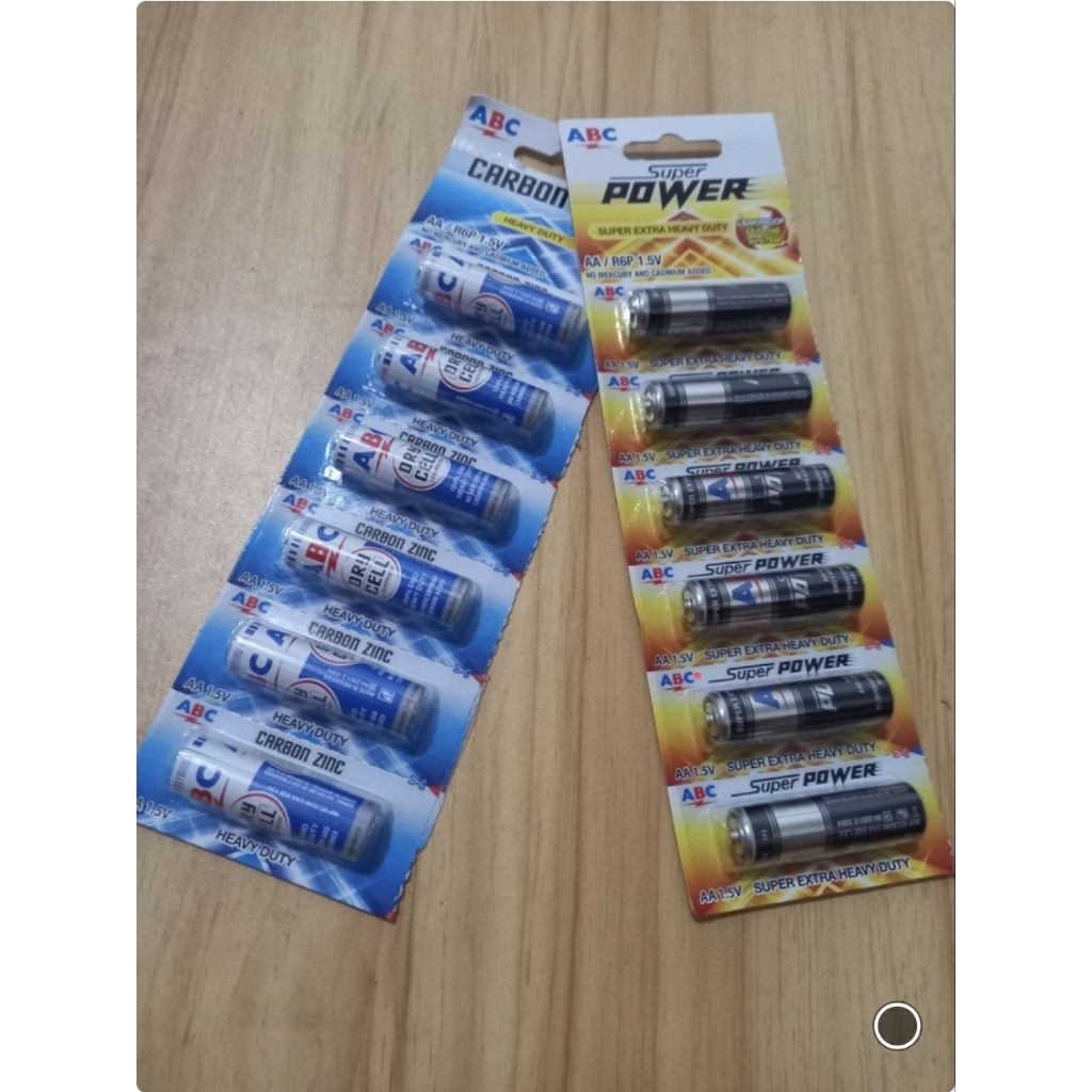 Baterai ABC AA (A2) 2 varian isi 12 Pcs