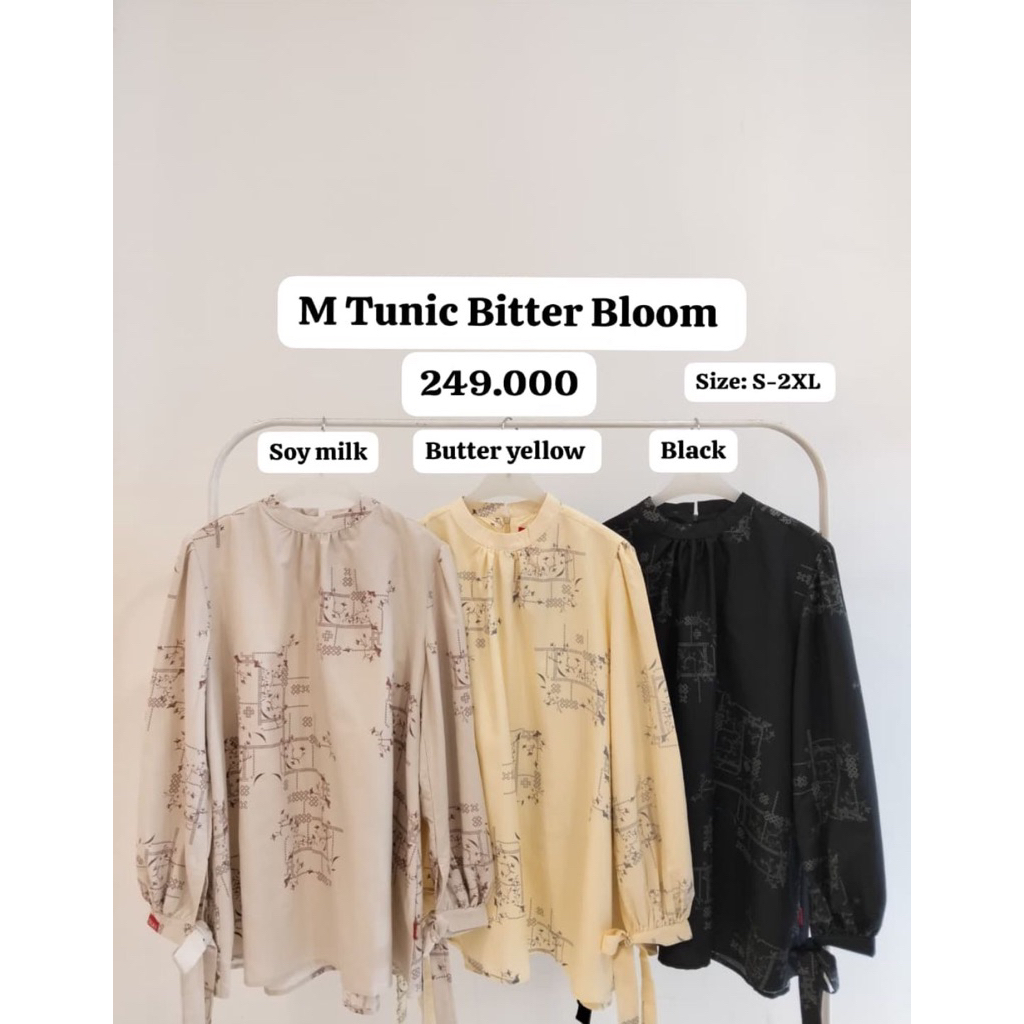 M Tunic Bitter Bloom dauky tunik dauky