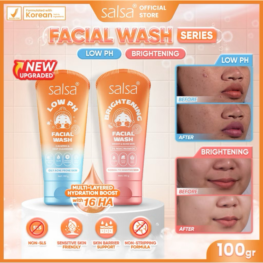 SALSA Facial Wash Series
