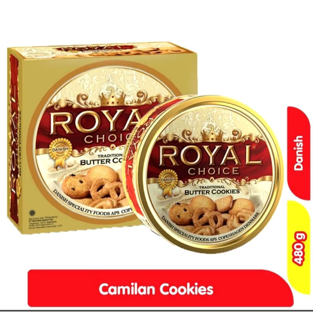 Royal Butter Cookies 480gr