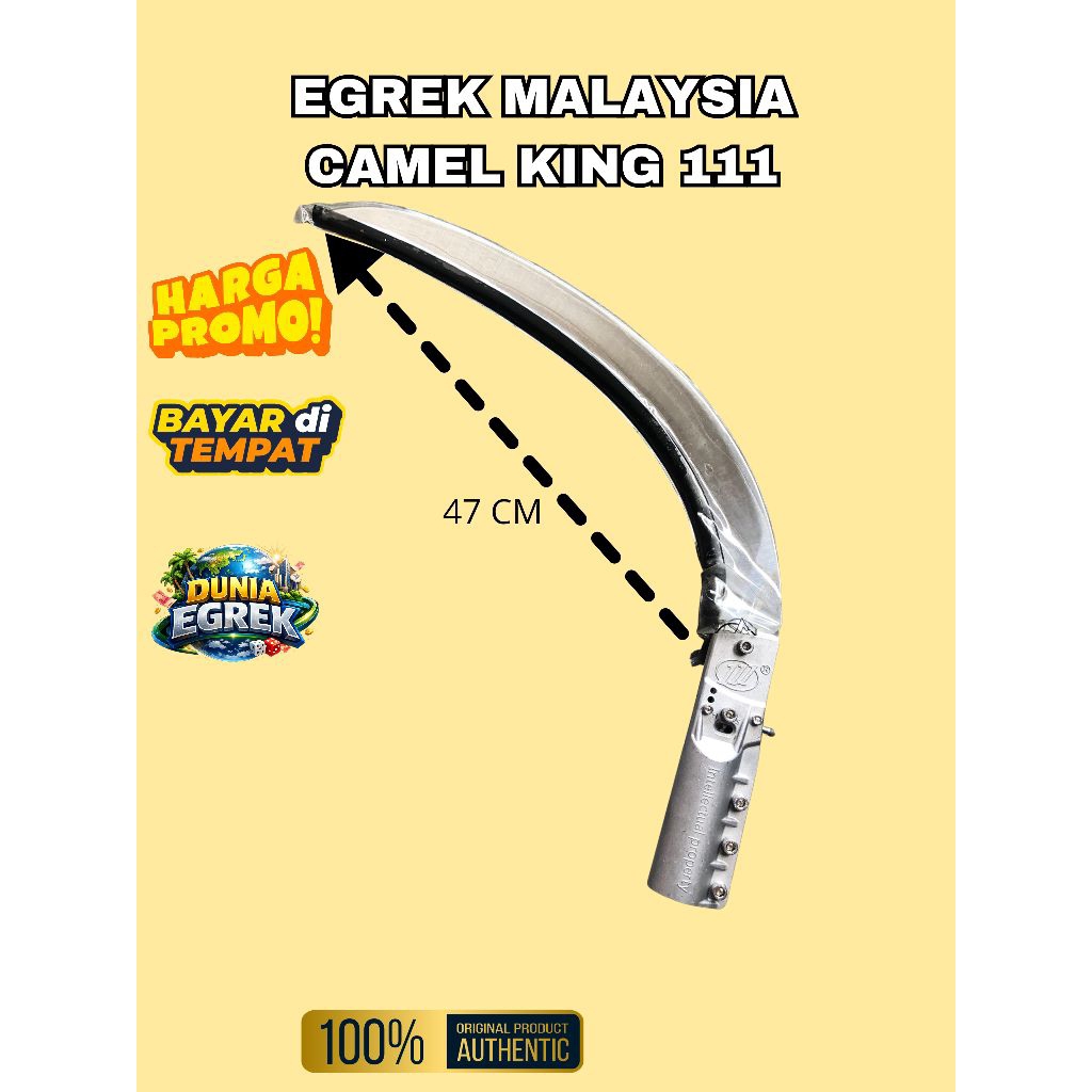 Egrek CAMEL KING STAR TRIPLE 111 KUALITAS TERBAIK untuk alat pertanian kebun sawit
