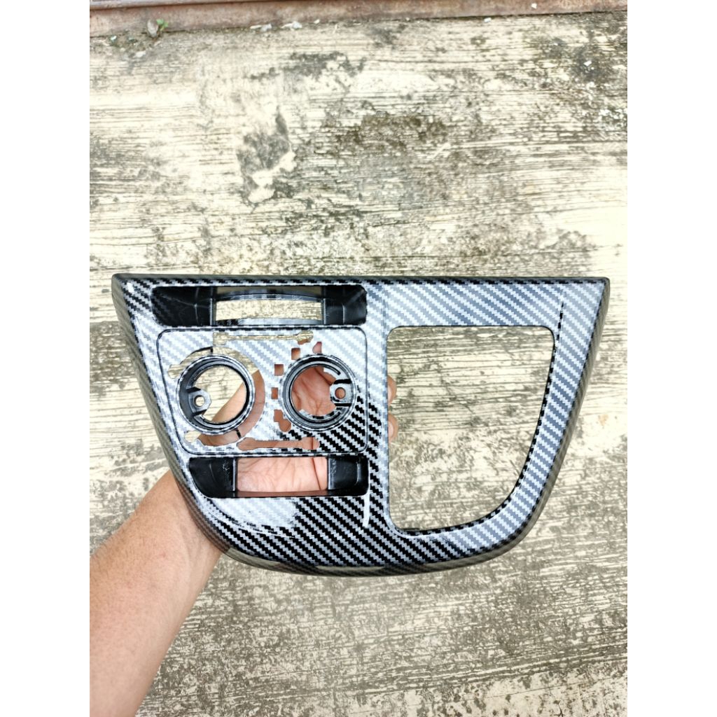 Frame Panel AC Transmisi Toyota Calya Daihatsu Sigra carbon