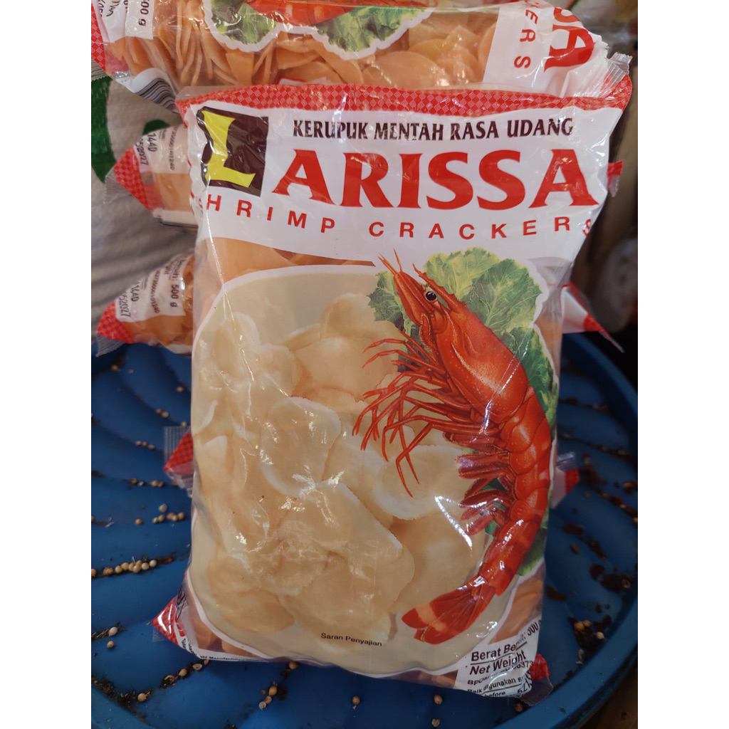 Larissa Kerupuk Udang 500g - kerupuk mentah