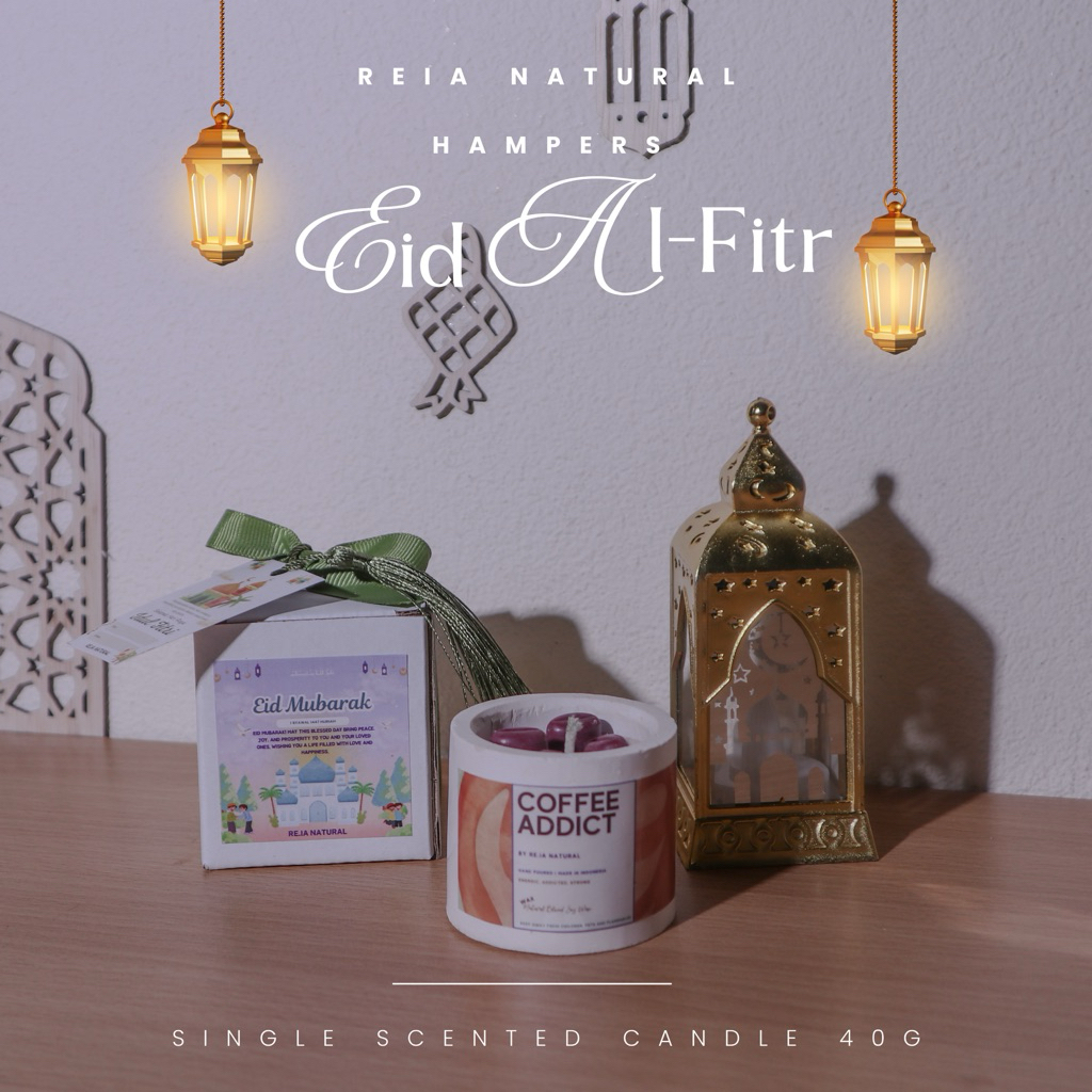 RE.IA NATURAL SCENTED CANDLE Lilin Aromatherapy Gift Set