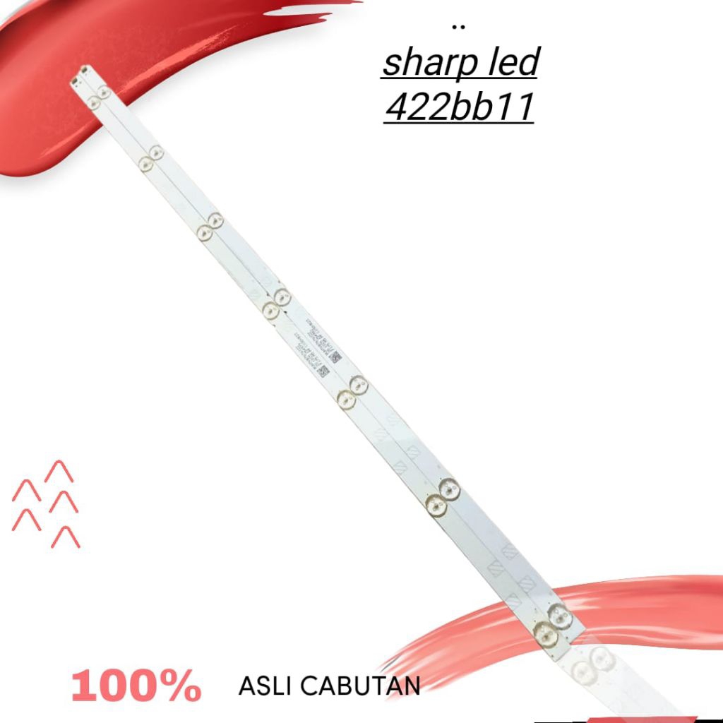 lampu backlight original tv sharp led 422bb11