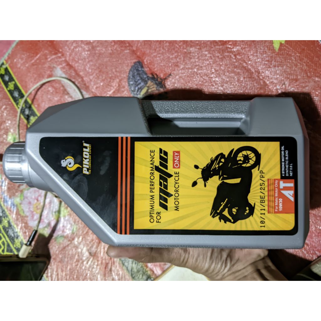 Oli Motor Pikoli Matic 800ml - Full Synthetic, Teknologi Synthetic Blend, Ramah Lingkungan