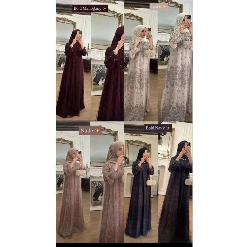 JEEHAN DRESS ORI BY KALEELA