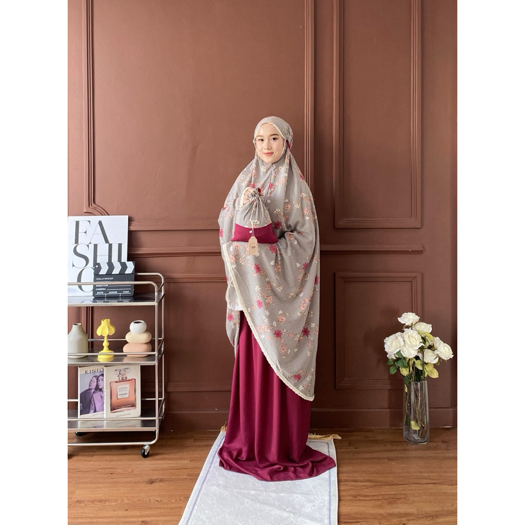 ( MOTIF TERBARU ) MUKENA BASIC 2026 By HD.id