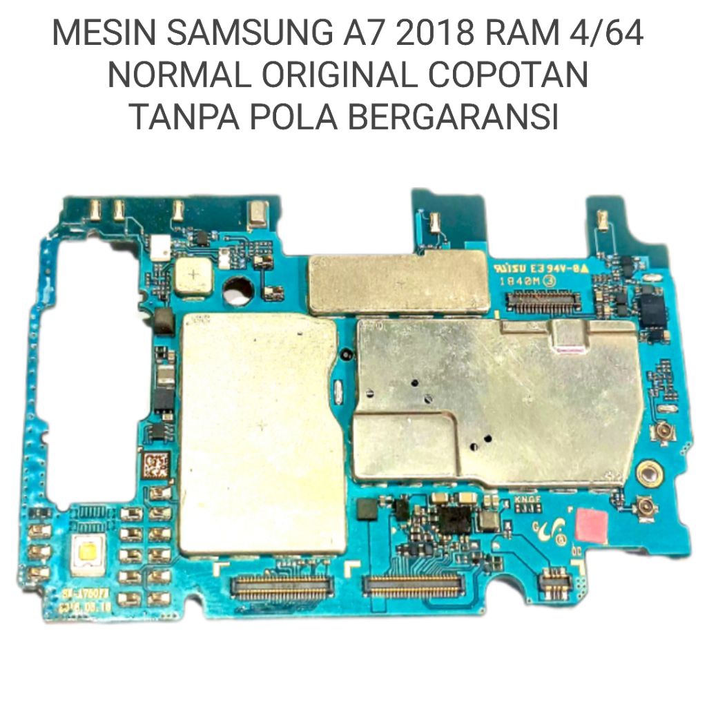 MESIN SAMSUNG A7 2018 RAM 4/64 NORMAL ORIGINAL COPOTAN TANPA POLA BERGARANSI