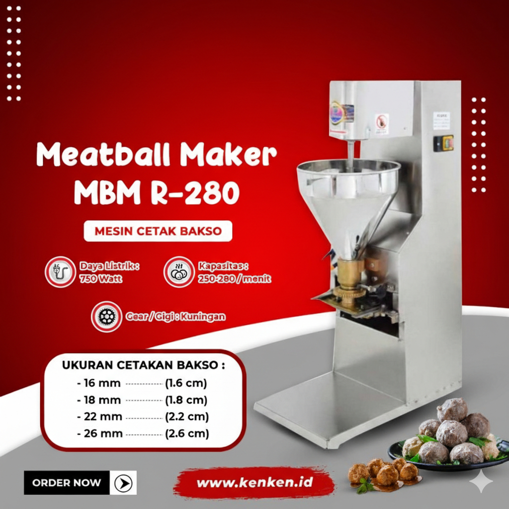 OSSEL Mesin Cetak Bakso Ossel Meatball Maker Ossel Mesin Bakso OSSEL