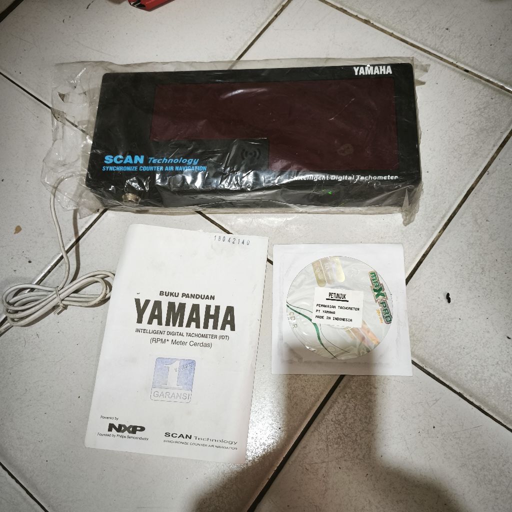 Tachometer IDT Intelligent digital Tachometer karburasi injeksi motor mobil Yamaha asli baru ex dele
