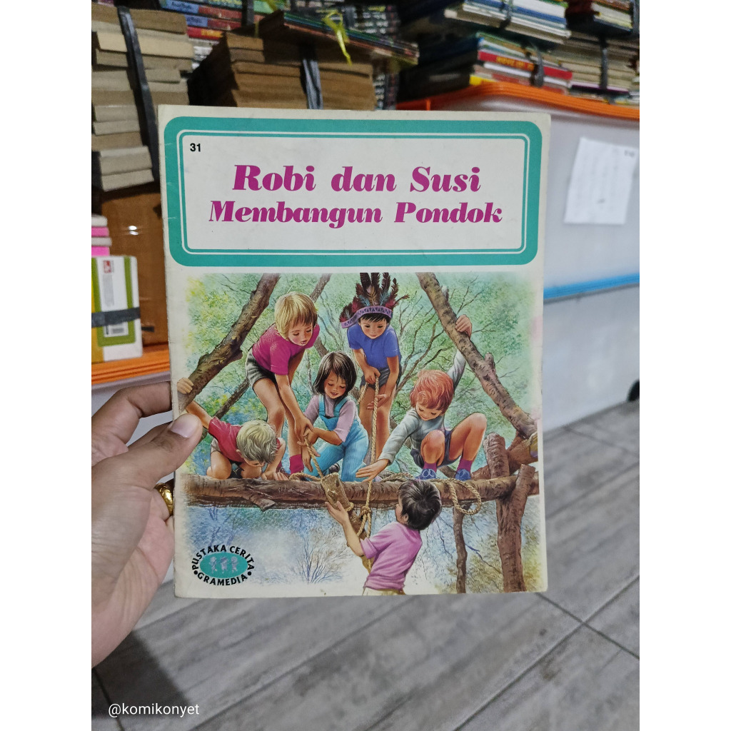 Buku Cerita Anak Gilbert Delahaye dan Marcel Marlier Seri Pustaka Cerita Gramedia No. 31 Robi dan Su