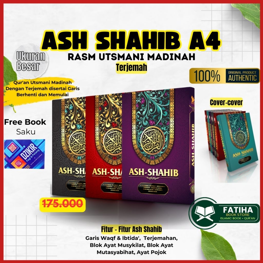 Mushaf Ash Shahib Terjemah A4
