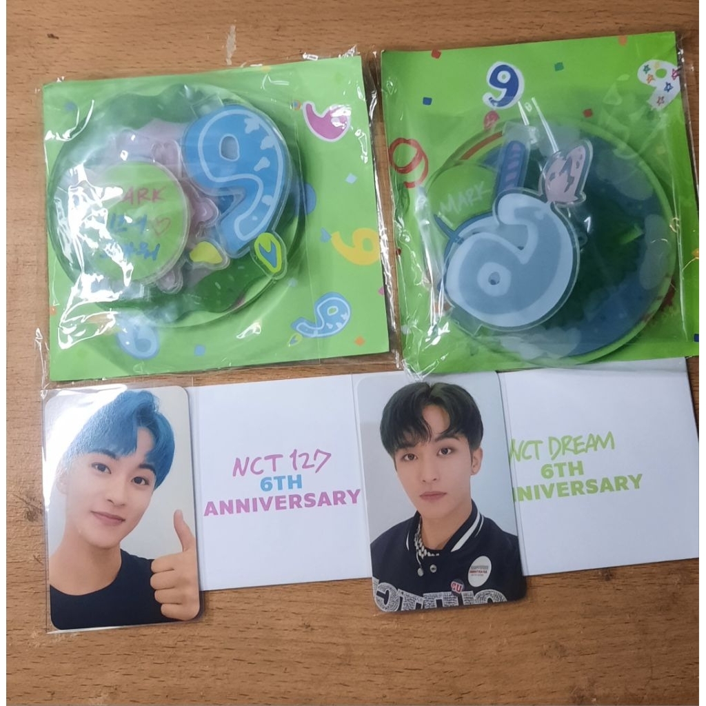 ACRYLIC STAND PC PHOTOCARD MARK MD 6th ANNIVERSARY NCT DREM/127 (UNSEALED)