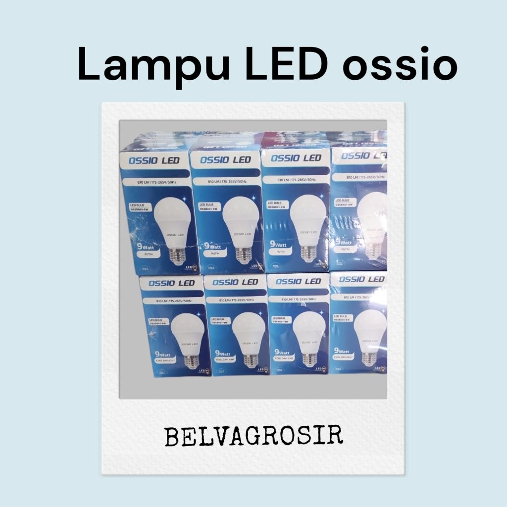 10pc lampu led ossio / super terang