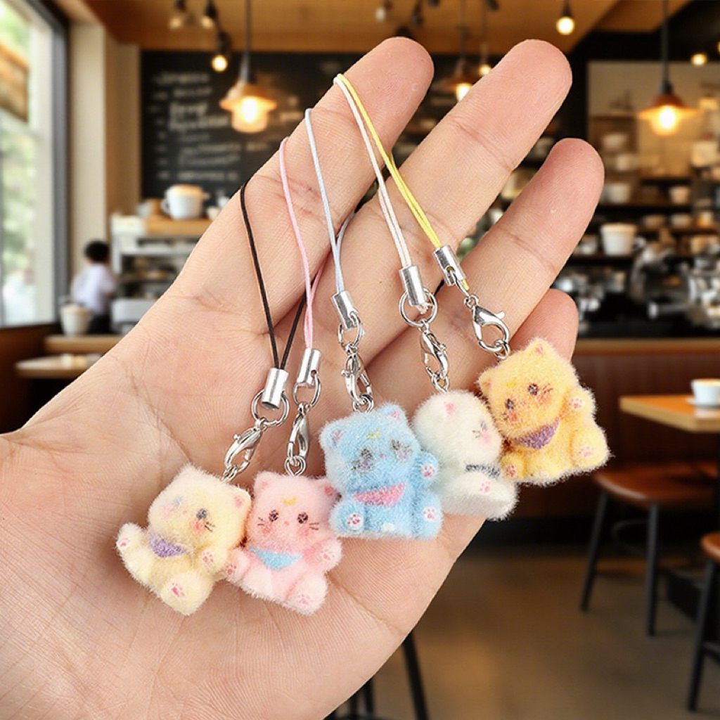 Gantungan Strap Handphone Kucing