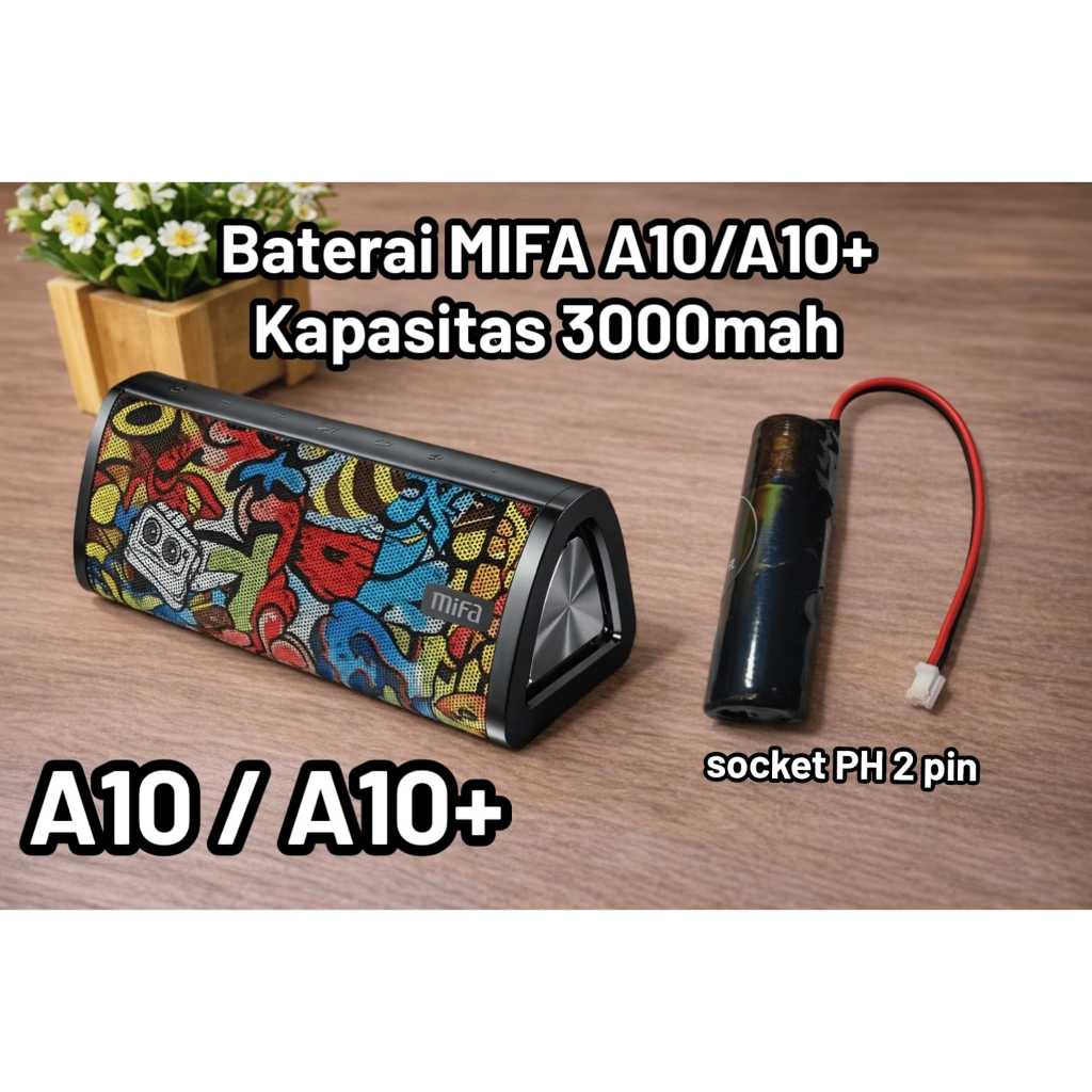 Baterai MIFA A10/A10+ Plus 3,7v Kapasitas 3000mah