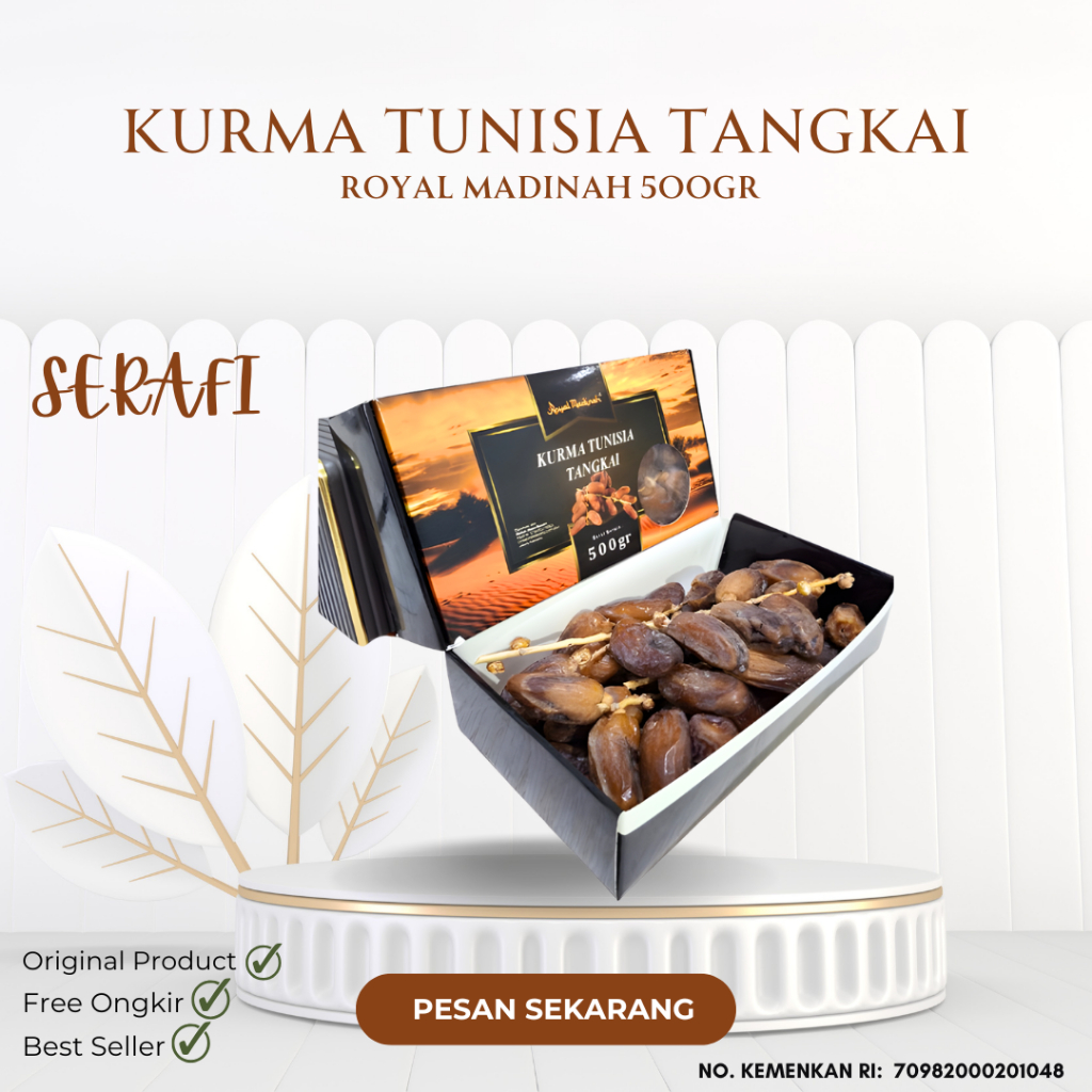 Kurma Tunisia Tangkai Royal Madinah
