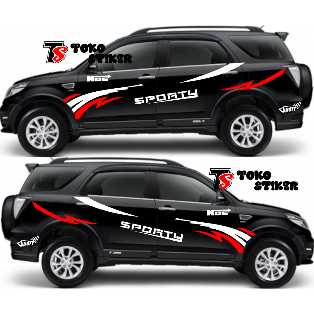 Stiker Mobil Toyota Rush / Sticker Mobil Rush Terios stiker terbaru mobil rush terios bisa custom ke