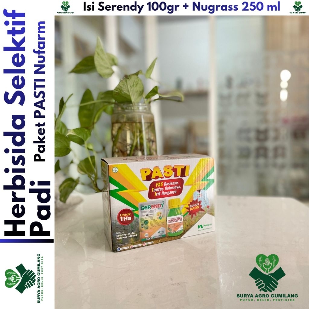Herbisida Paket PASTI Nufarm | Serendy Nugrass | Selektif Padi Nufarm