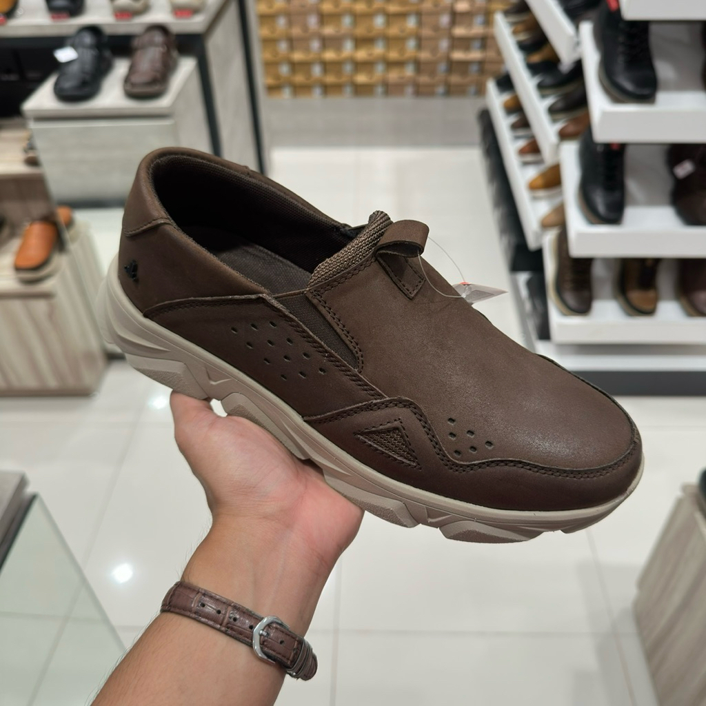 Sepatu Slip on loafers pria bahan kulit asli JIM JOKER - Jastip Mall
