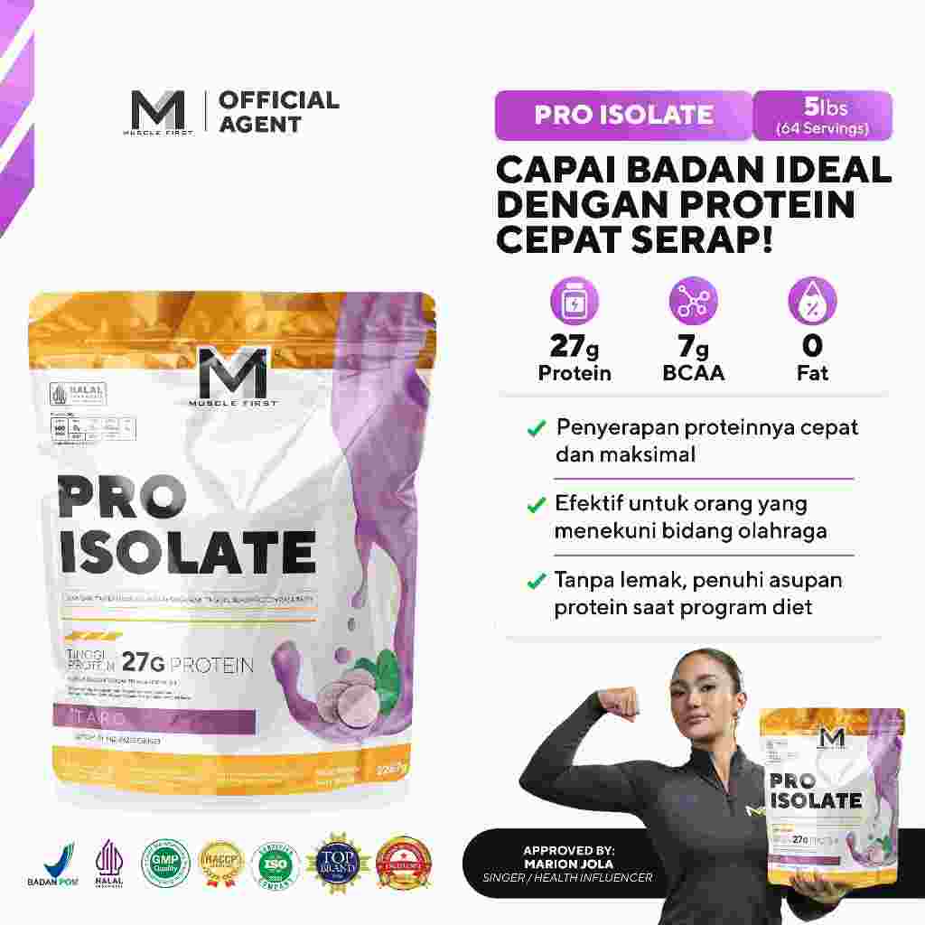 MUSCLE FIRST Pro Isolate 5lbs/2267gr