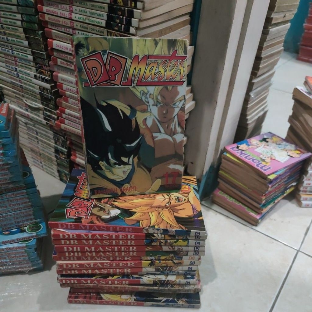 Komik DB Master Cabutan Original berwarna