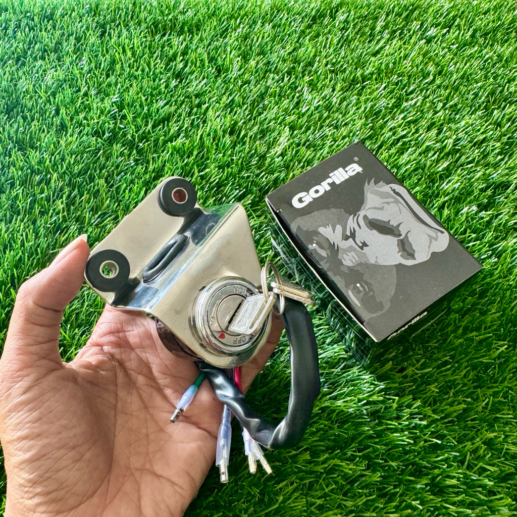 Kontak CB Kabel 4 Gorilla Set Dudukan Kontak stainless