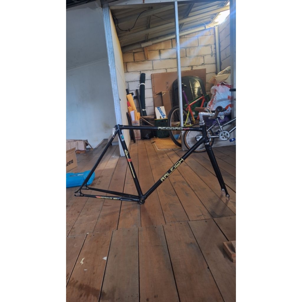 frameset dan barset fixie classic custom do di alphalab fork miko fitra